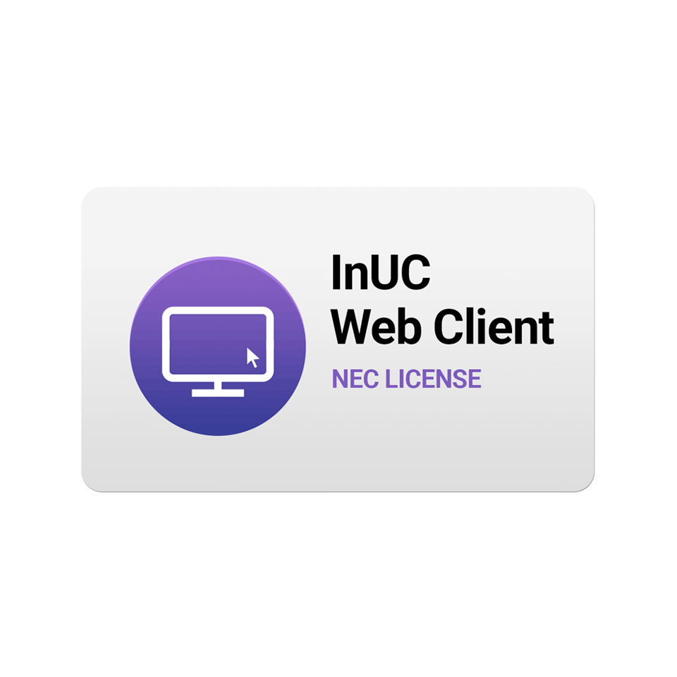 NEC SL2100 1-Port InUC Web Client License BE117552