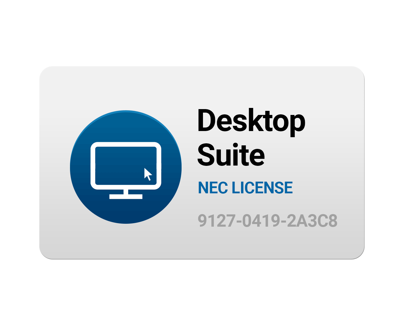 1-Client Desktop Suite License 1100087