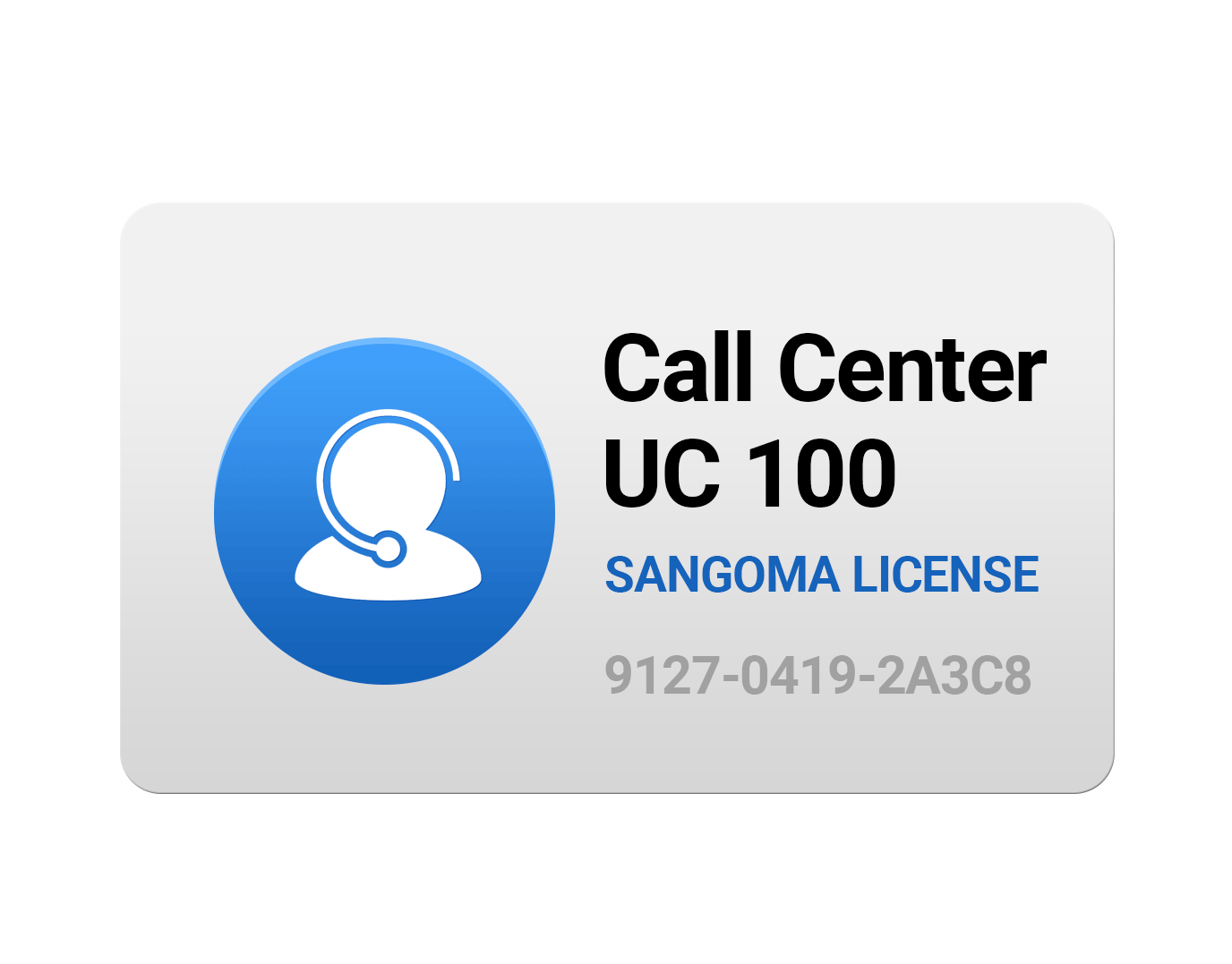 Call Center Features License for UC 100