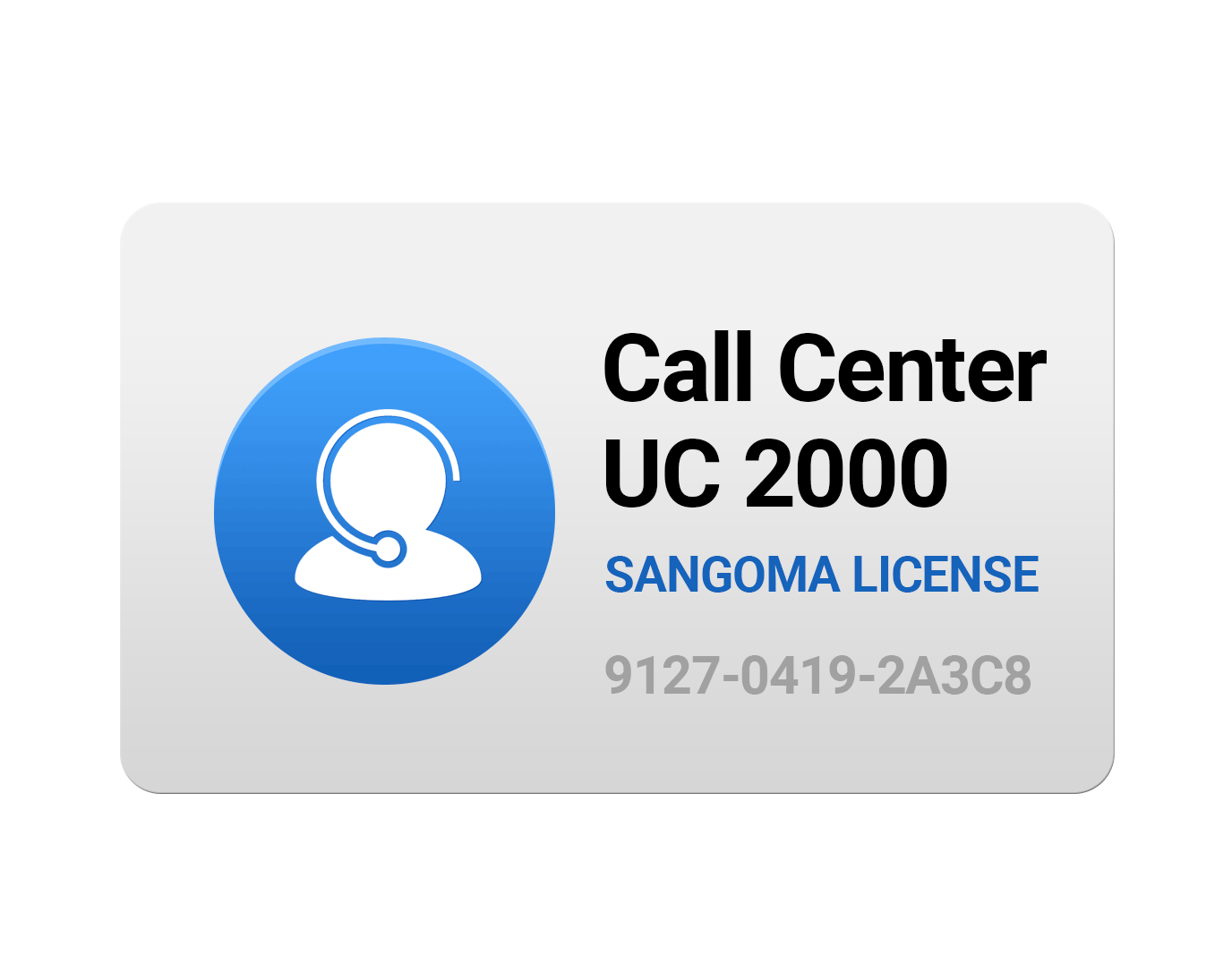 Call Center Features License for UC 2000