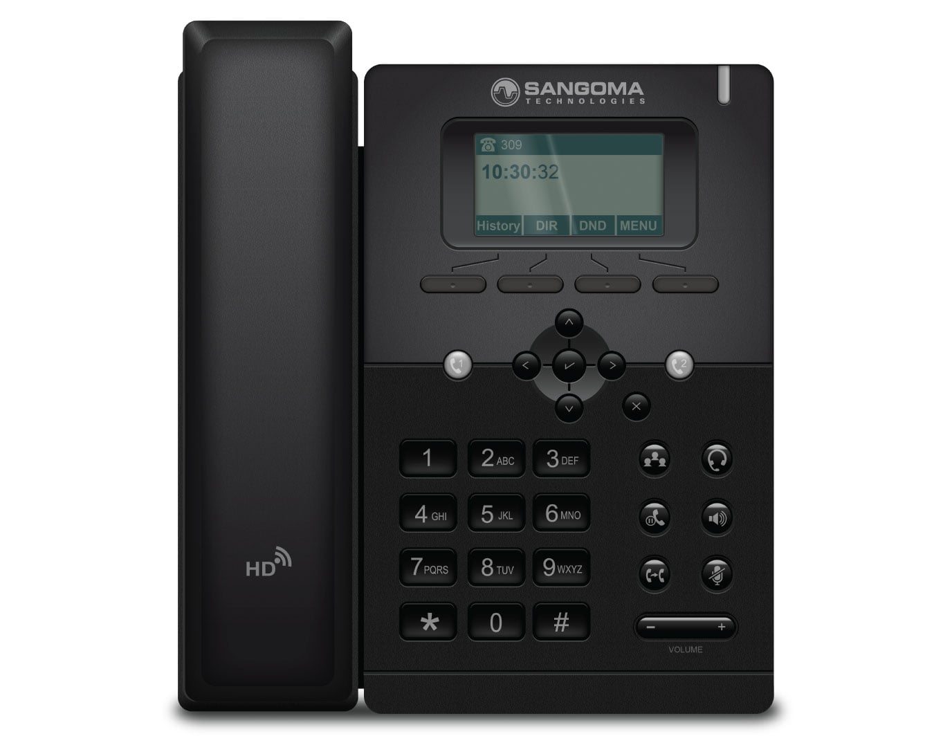 Sangoma S300 Small 2 Character Line Screen VoIP Phone
